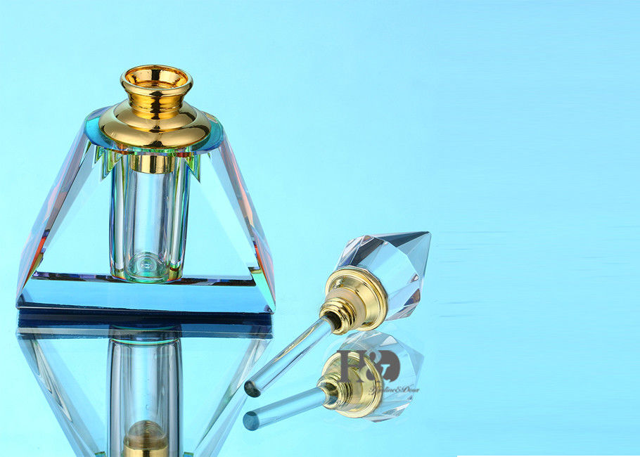 Fertigen Sie Entwurfs-Kristallparfüm-Diffusor-Flaschen-Rolle auf  Dichtungs-Art besonders an